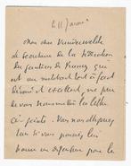 Jean Jaurès - Lettre autographe signée - 1910, Collections, Cinéma & Télévision