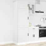 vidaXL Keukenkast Porto bewerkt hout wit, Huis en Inrichting, Verzenden, Nieuw