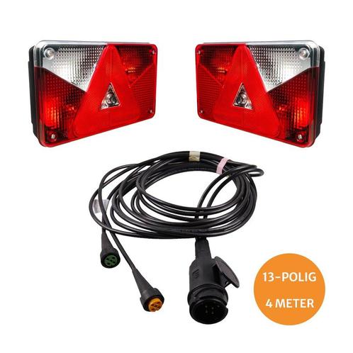 Verlichtingsset Aanhanger Aspöck Multipoint 5, 4m | 13-polig, Auto-onderdelen, Verlichting, Ophalen of Verzenden