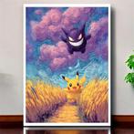 Makayhos - [L]Pikachu & Gengar XL – Van Gogh Storm