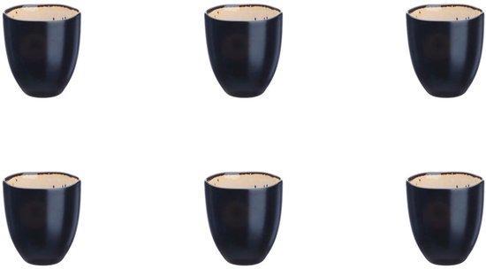 2dekans | Kopje IRIS 15cl - 6 stuks - Ivoorwit, Huis en Inrichting, Keuken | Servies, Ophalen of Verzenden