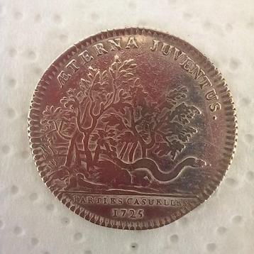 France. Jeton 1725. PARTIES ET REVENUS CASUELS (Sans Prix de beschikbaar voor biedingen