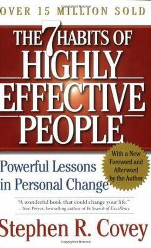 7 Habits Of Highly Effective People 9780743269513, Livres, Livres Autre, Envoi
