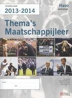 Werkboek Havo Schooljaar 2013-2014 Themas maatschappijleer, Boeken, Gelezen, Bas Schuijt, Janine Middelkoop, Verzenden