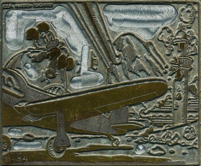 Marten Toonder Studios - Panda - 1 originele metalen, Boeken, Stripverhalen