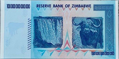 Zimbabwe. - 100 Trillion Dollars - 2008 - Pick 91 (Zonder, Postzegels en Munten, Munten | Nederland