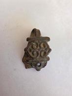 Époque Viking Bronze Pendentif en forme de médaillon (Sans, Antiek en Kunst