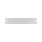 Eaton Front Plate Blind Grey Steel H125 B400, Verzenden