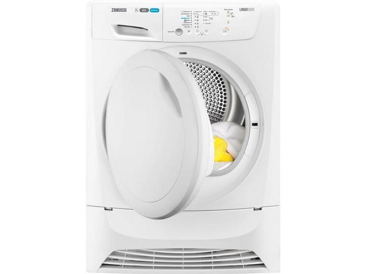 Zanussi ZDH7332P - Warmtepompdroger - 7 kg A+ - Wit, Elektronische apparatuur, Droogkasten, Zo goed als nieuw, Verzenden