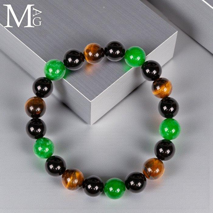 Stone Trinity - Elemental Balance - Jade Onyx Tijgeroog, Verzamelen, Mineralen en Fossielen