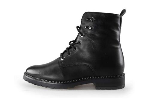 Linea Zeta Veterboots in maat 37 Zwart | 5% extra korting, Kleding | Dames, Schoenen, Zwart, Zo goed als nieuw, Overige typen