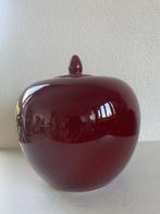 Gemberpot - RONDE OXBLOOD GEMBER POT - Porselein