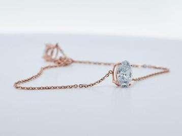 Zonder Minimumprijs - Armband - 14 karaat Roségoud - 2.09ct. beschikbaar voor biedingen