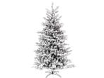 Veiling - Luxe kunstkerstboom Djill Pine 155cm SNEEUW - NIEU