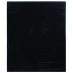vidaXL Raamfolie statisch matzwart 45 x 1000 cm PVC, Verzenden, Nieuw
