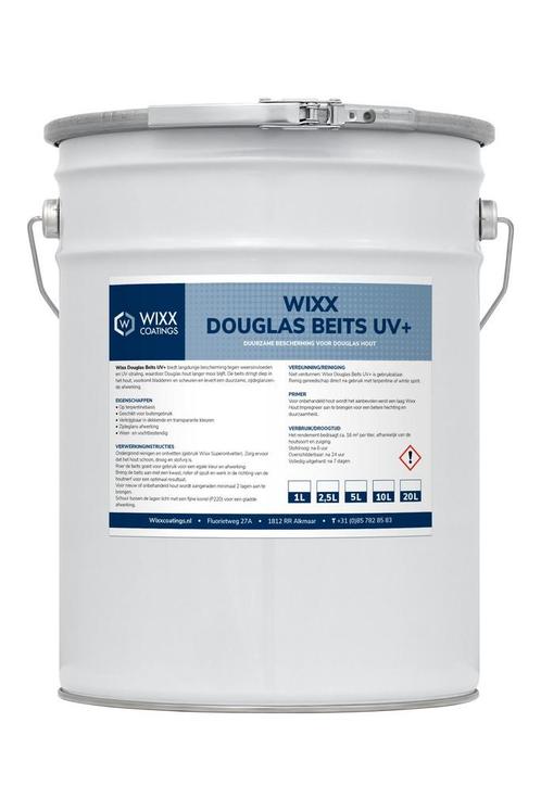 Wixx Douglasbeits UV+ Rijtuigengroen | L2.10.12 10L, Doe-het-zelf en Bouw, Verf, Beits en Lak, Nieuw, Verzenden