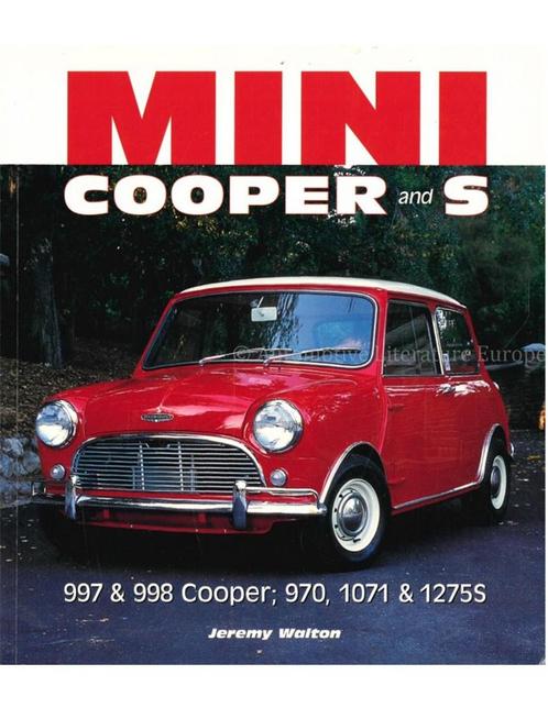 MINI - COOPER AND S, 997 & 998 COOPER 970, 1071 & 1275 S, Livres, Autos | Livres