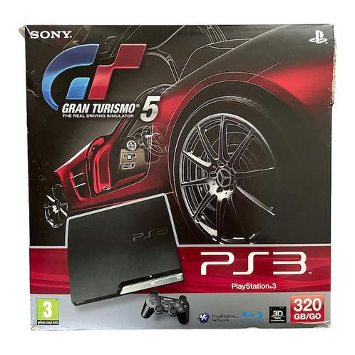 Playstation 3 Slim 320GB (Gran Turismo 5 Limited Edition, Games en Spelcomputers, Spelcomputers | Sony PlayStation 3, Verzenden