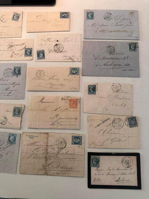 Frankrijk 1861/1907 - Goede set van 30 klassieke brieven uit, Postzegels en Munten, Postzegels | Europa | Frankrijk