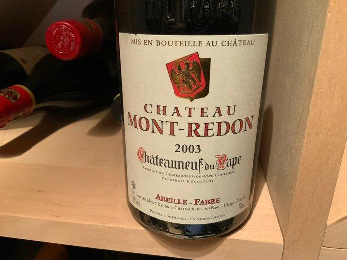 2003 Chateau Mont-Redon - Châteauneuf-du-Pape, Verzamelen, Wijnen