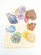 Chakra set 7 stenen ruw, Ophalen of Verzenden
