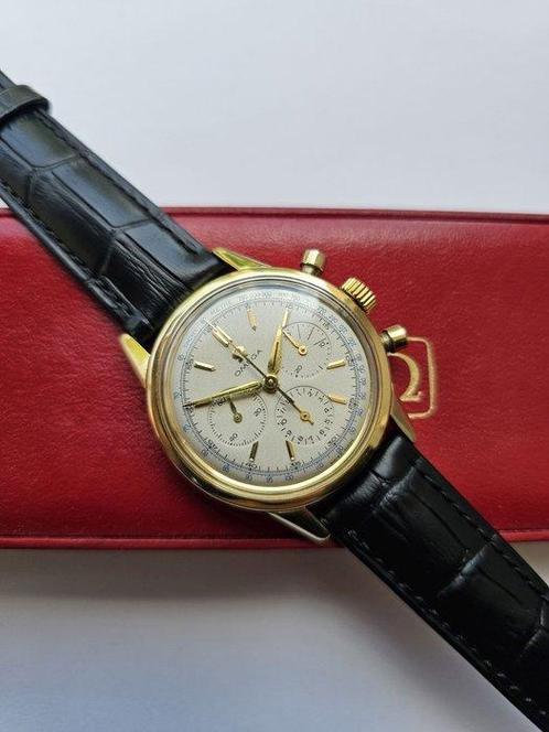 Omega - 321 Chronograph 18K Gold - 14904 62 - Homme - 1961, Handtassen en Accessoires, Horloges | Heren