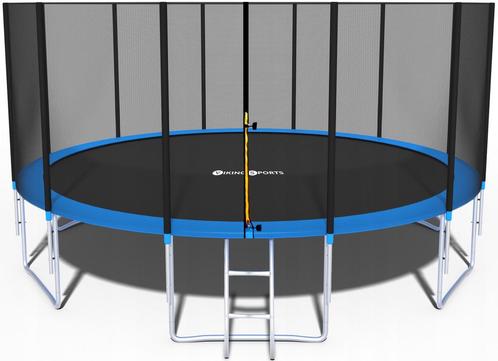 Grote Trampoline voor Fitness - 465 cm - Blauw - Tot 180 KG, Kinderen en Baby's, Speelgoed | Buiten | Trampolines, Nieuw, Ophalen of Verzenden
