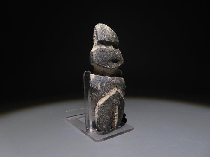 Mezcala, deelstaat Guerrero, Mexico Steen Idoolbeeld., Verzamelen, Mineralen en Fossielen