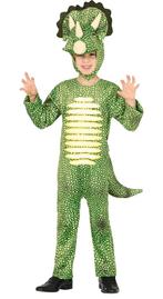 Dinosaurus Kostuum Kind Lichtgroen, Verzenden