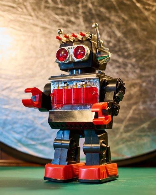 Kamco - Speelgoed robot Sentinel 13 Battery Operated, Antiek en Kunst, Antiek | Speelgoed