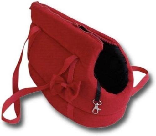 Modieuze hondendraagtas voor kleine honden - rood - 36x19..., Dieren en Toebehoren, Transportboxen, Nieuw, Ophalen of Verzenden