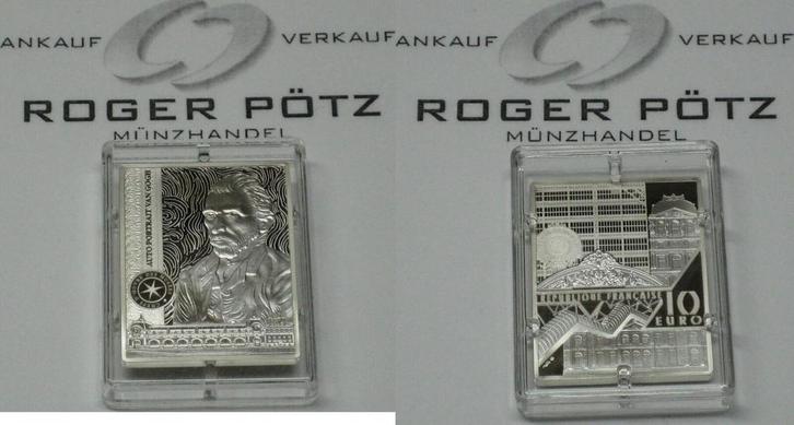 Frankreich 10 Euro zilver 2020 Vincent van Gogh polierte..., Postzegels en Munten, Munten | Europa | Euromunten, België, Verzenden