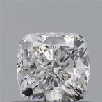 1 pcs Diamant  (Natuurlijk)  - 1.01 ct - Cushion - E - SI1 -, Nieuw