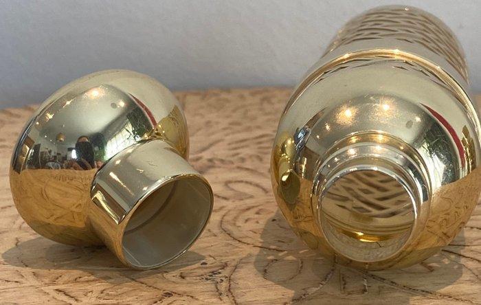 Parfumfles (5) - Metaal, Glas - 5 grote Guerlain-signaturen, Antiquités & Art, Antiquités | Verre & Cristal