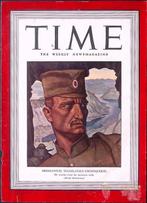 Cover Time Magazine1942 met MIHAILOVICH (lijst optie), Verzenden, Foto of Poster
