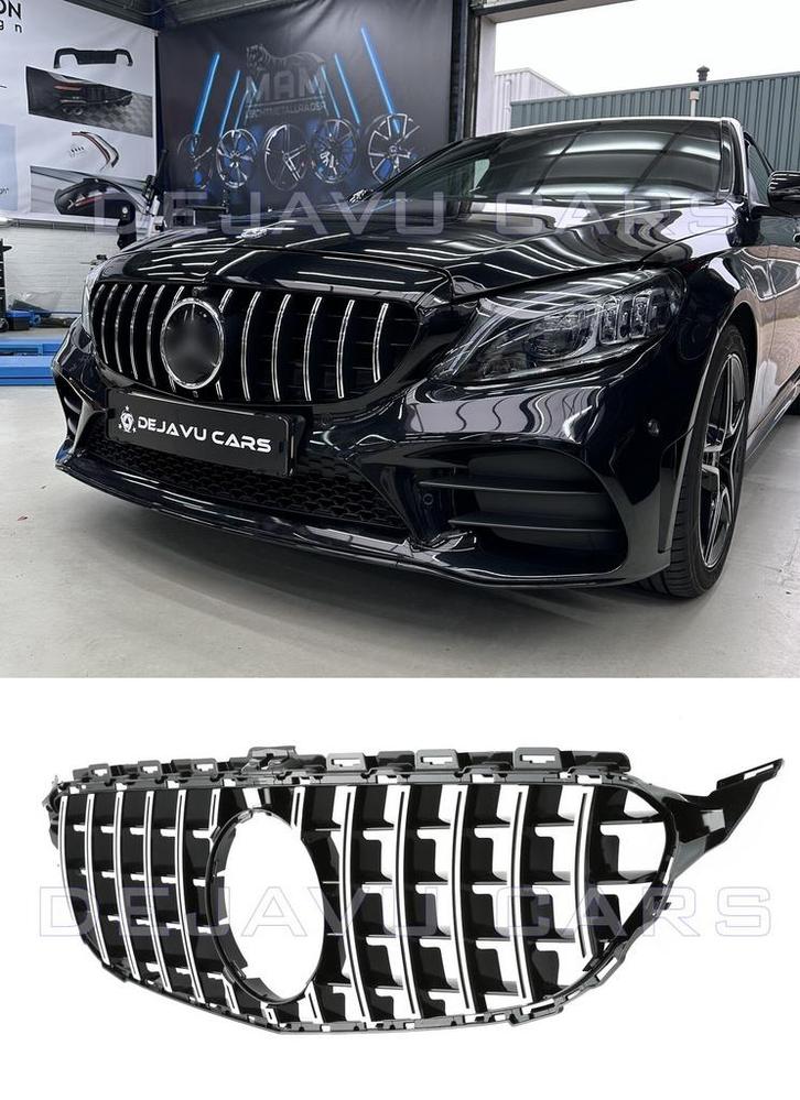 AMG Look Front Grill voor Mercedes Benz C Klasse W205 S205, Autos : Divers, Tuning & Styling, Enlèvement ou Envoi