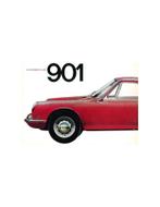 1964 PORSCHE 901 BROCHURE DUITS, Nieuw