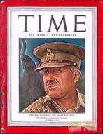 Cover Time Magazine1944 met Henry Maitland Wilson, Verzamelen, Militaria | Tweede Wereldoorlog, Verzenden, Foto of Poster