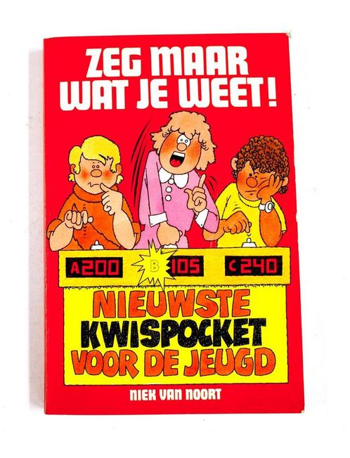 Zeg maar wat je weet 9789061041351 Noort, Boeken, Overige Boeken, Gelezen, Verzenden