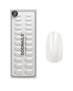 Doonails - Soft Gel Press Ons - Milkshake Medium Round, Verzenden, Nieuw