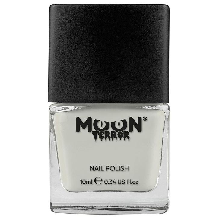 Moon Terror Halloween Nail Polish Wicked White 14ml, Hobby en Vrije tijd, Feestartikelen, Nieuw, Verzenden