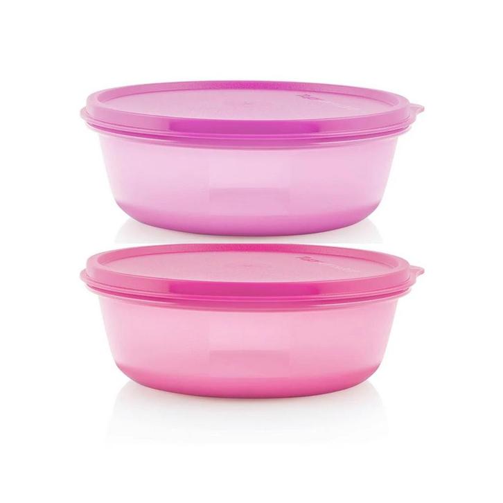 Tupperware 2 Ruimtekommen 600 ml Roze, Huis en Inrichting, Keuken | Tupperware, Nieuw, Verzenden