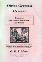 Thrice Greatest Hermes - G. R. S. Mead - 9781564591869 - Pap, Boeken, Godsdienst en Theologie, Verzenden, Nieuw