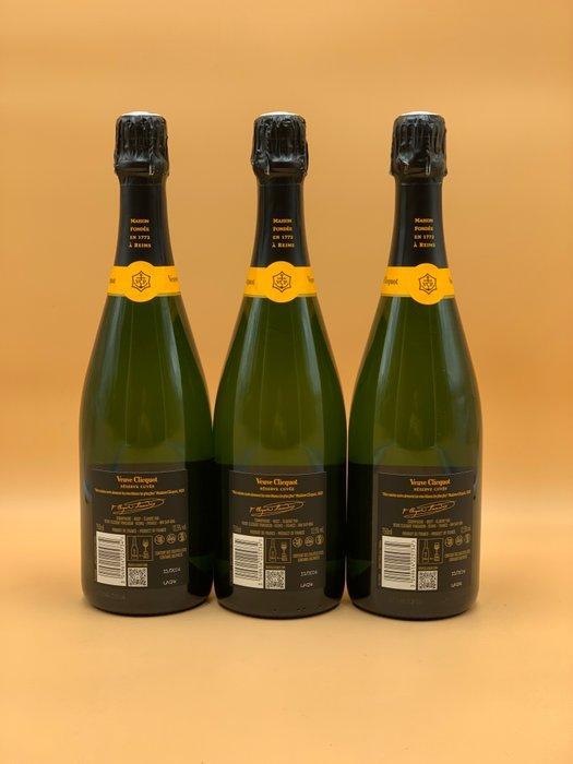 Veuve Clicquot, Réserve Cuvée - Champagne Brut - 3 Flessen, Collections, Vins