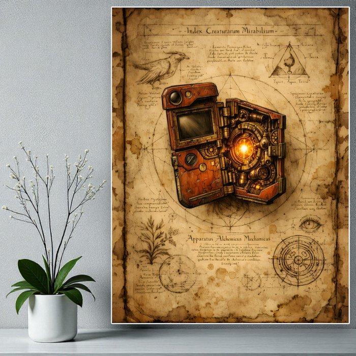 AT9 - [Canvas L] Codex Pokédex – Apparatus Alchemicus, Games en Spelcomputers, Spelcomputers | Overige Accessoires