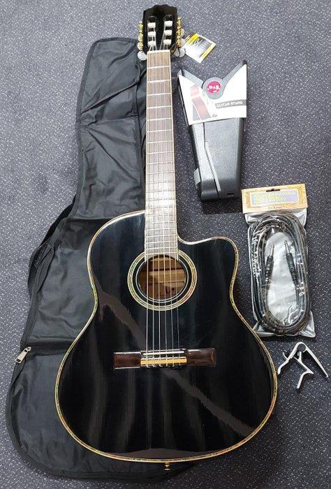 Beaverkreek - Crossover BCX0SCE-BK met accessoires - -, Muziek en Instrumenten, Snaarinstrumenten | Gitaren | Akoestisch