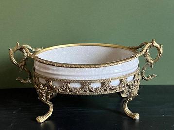 G&C Interiors - Plateau - Bronze, Porcelaine - Vasque à