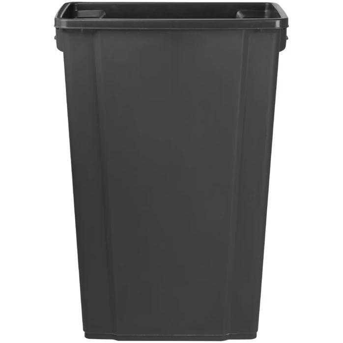 Afvalbak | Kunststof | Zwart | 80L | Open |, Articles professionnels, Horeca | Équipement de cuisine, Envoi