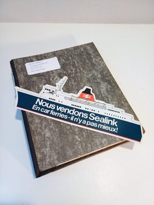 Themacollectie - Stickeralbum met 650 stuks zeevaart ,, Antiek en Kunst, Antiek | Speelgoed