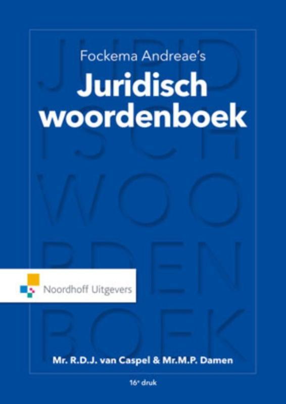 Fockema Andreaes juridisch woordenboek 9789001863128, Boeken, Wetenschap, Gelezen, Verzenden